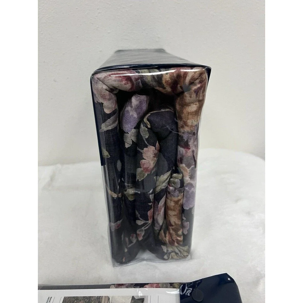 Ralph Lauren Elyse KING Duvet + 2 KING Shams Set Eggplant New
